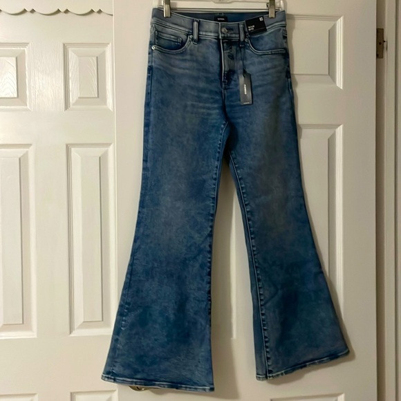 Express 70’s Flare mid rise jeans - Picture 3 of 6